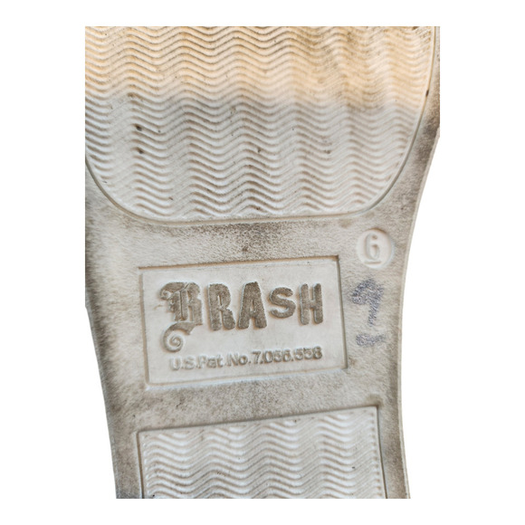 Brash womens sz 6 comfort shoes blue slip on with knot casual - Picture 10 of 12